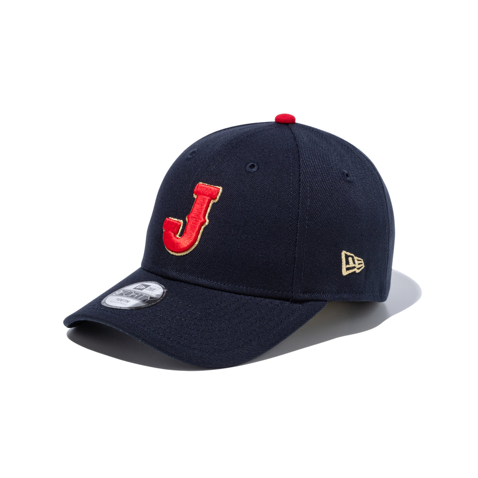 キッズ Youth 9FORTY World Baseball Classic Side Japan Logo ネイビー
