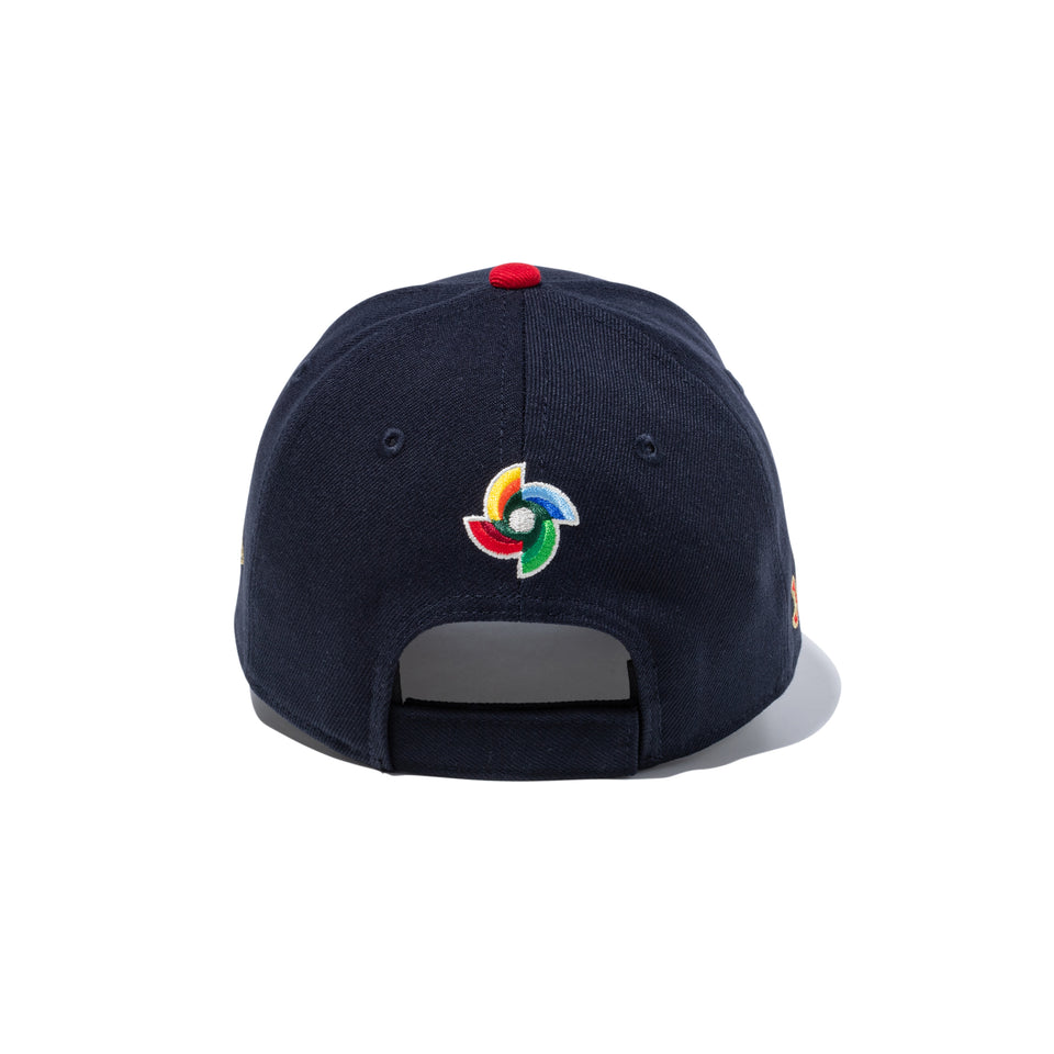 キッズ Youth 9FORTY World Baseball Classic Side Japan Logo ネイビー