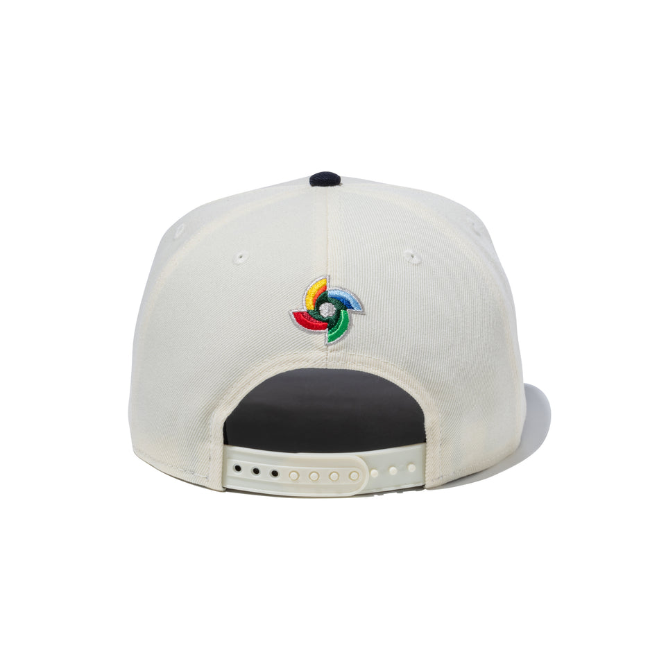 9FIFTY World Baseball Classic SAMURAI カタカナ クロームホワイト/ネイビー