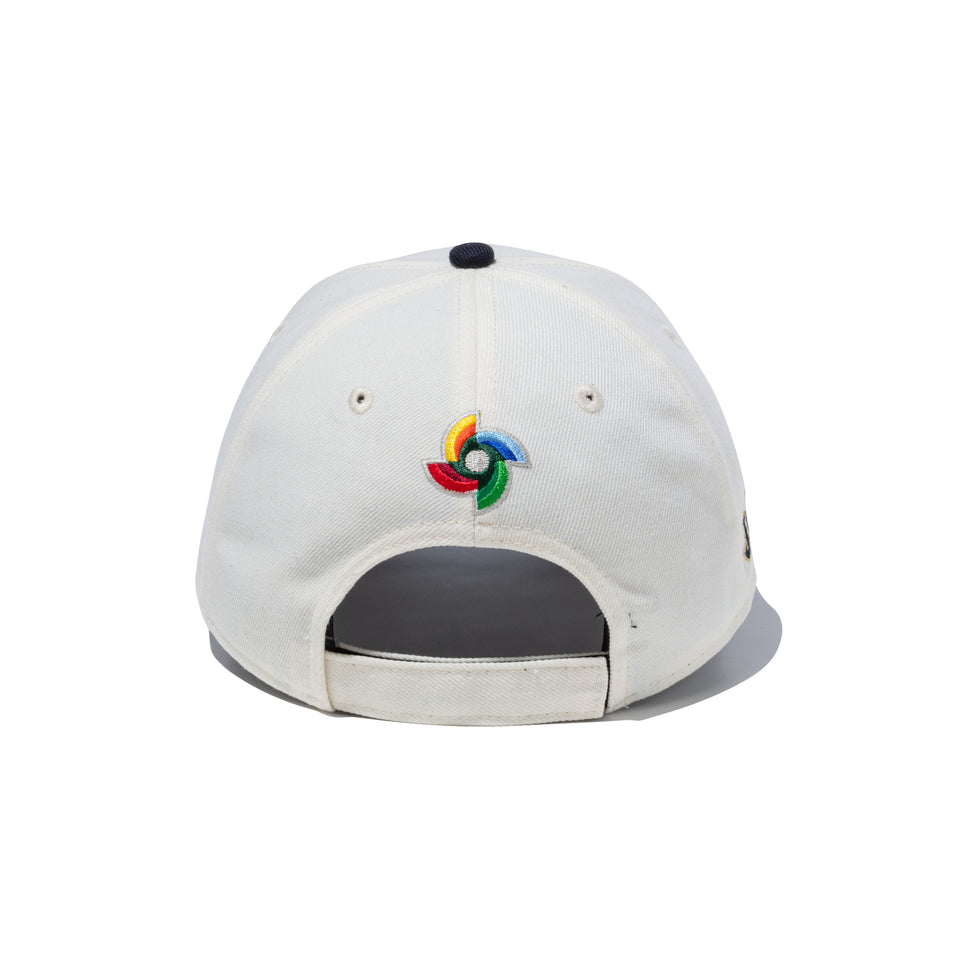 9FORTY World Baseball Classic Side Japan Logo クロームホワイト/ネイビー