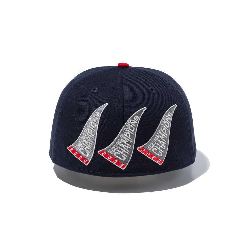 59FIFTY World Baseball Classic Champion Flag Logo ネイビー
