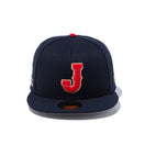 59FIFTY World Baseball Classic Under Visor Embroidery Side WBC Logo ネイビー