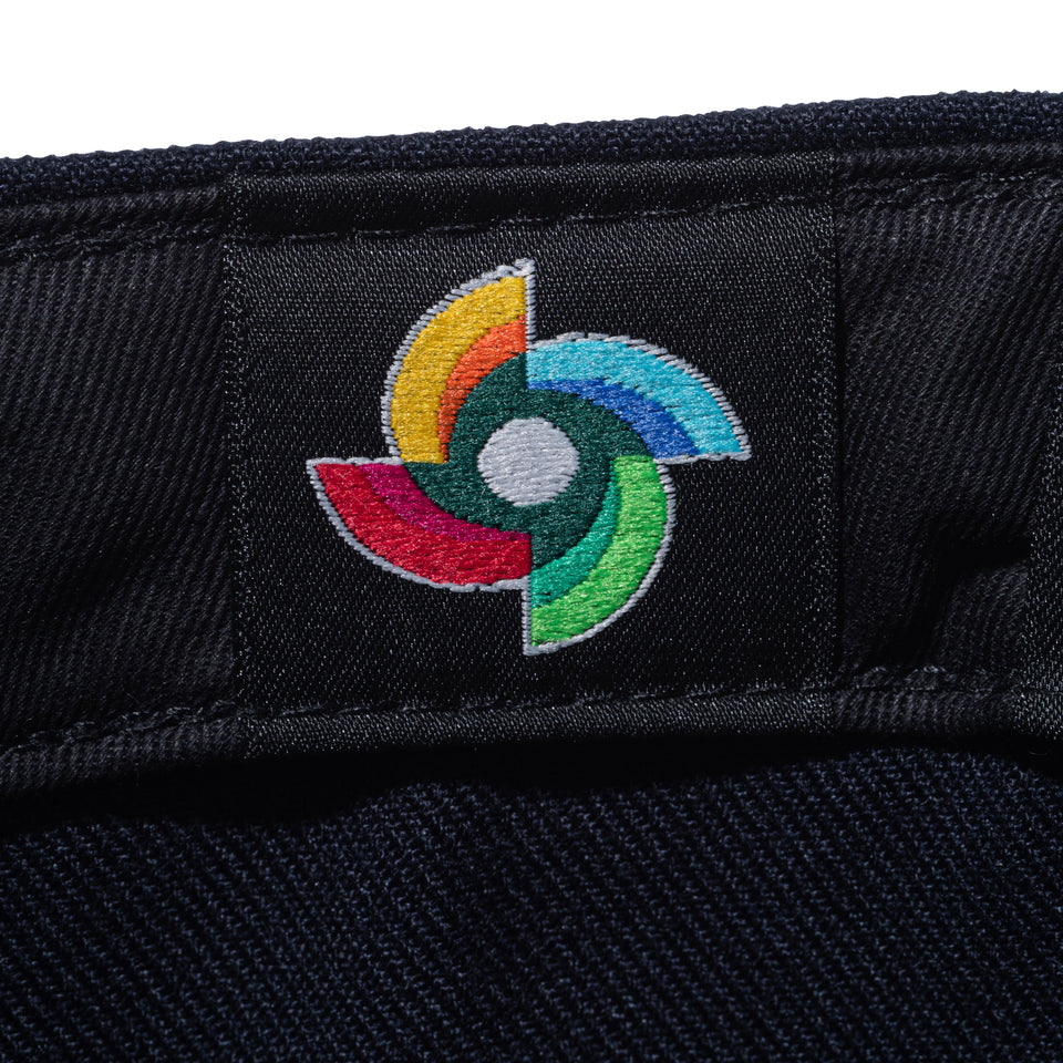 59FIFTY World Baseball Classic Under Visor Embroidery Side WBC Logo ネイビー