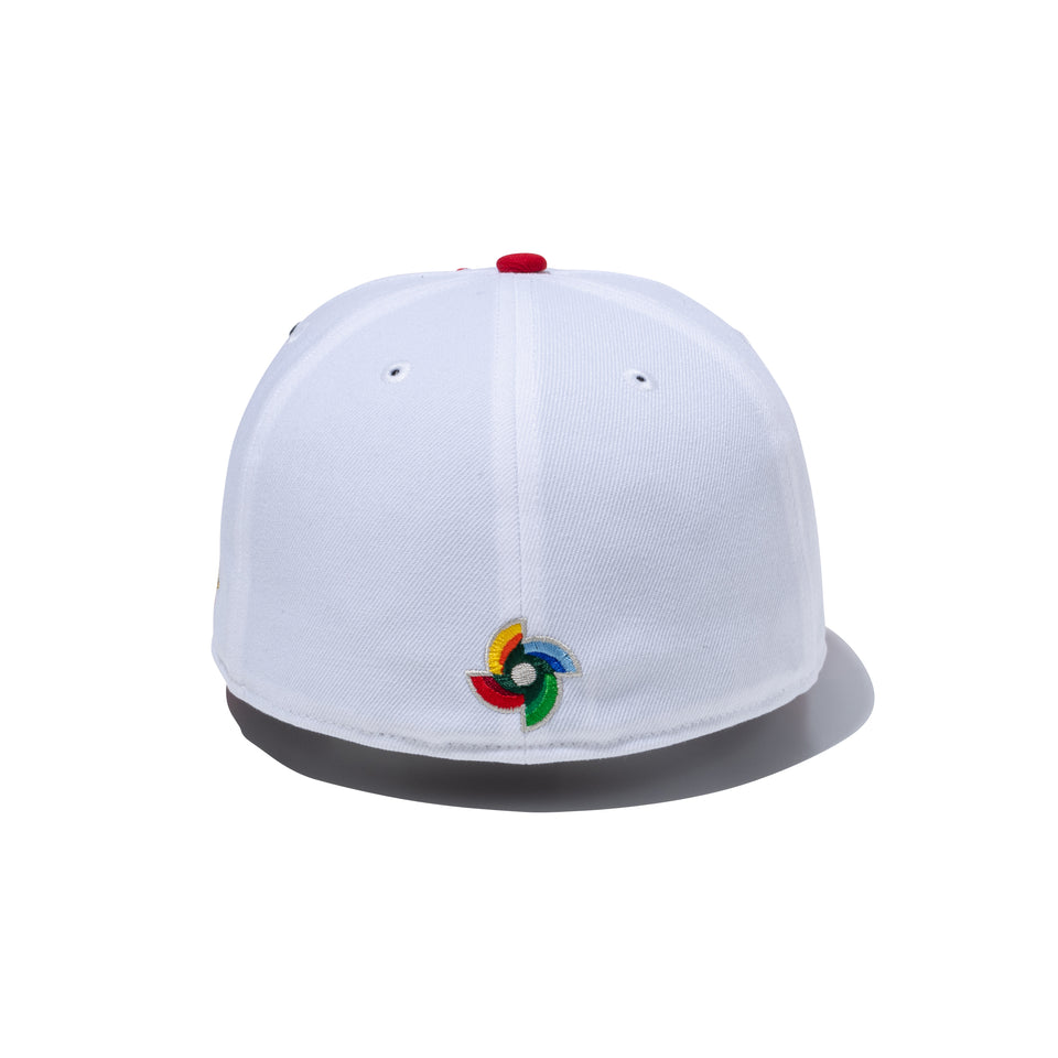 59FIFTY WBC KABUKI ホワイト/スカーレット7 3/8 58.7 59FIFTY World Baseball Classic KABUKI ホワイト/スカーレット