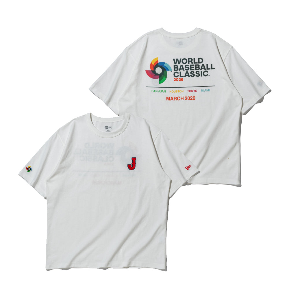 半袖 ウォッシュドコットン Tシャツ World Baseball Classic WBCロゴ