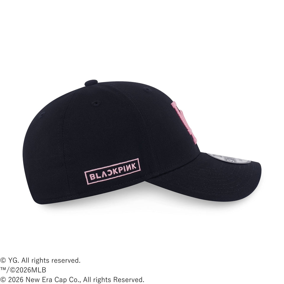 【新品】ニューエラ ドジャース 黒ピンク 9Forty ニューエラ キャップ 黒×ピンク new era 帽子 9FORTY ドジャース