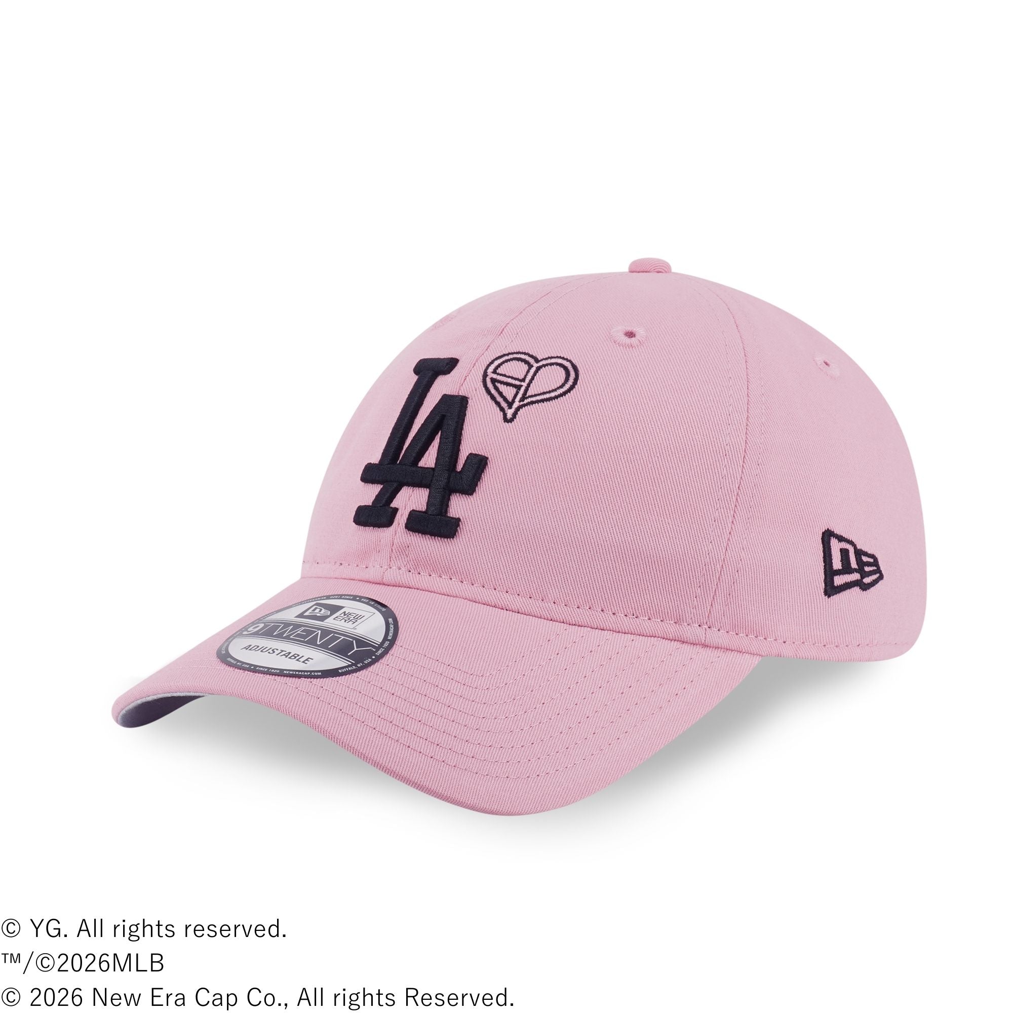 最終在庫 ニューエラ 9FORTY BLACKPINK コラボ LAドジャース 楽天市場】NEWERA ニューエラ BLACKPINK ブラックピンク キャップ 920