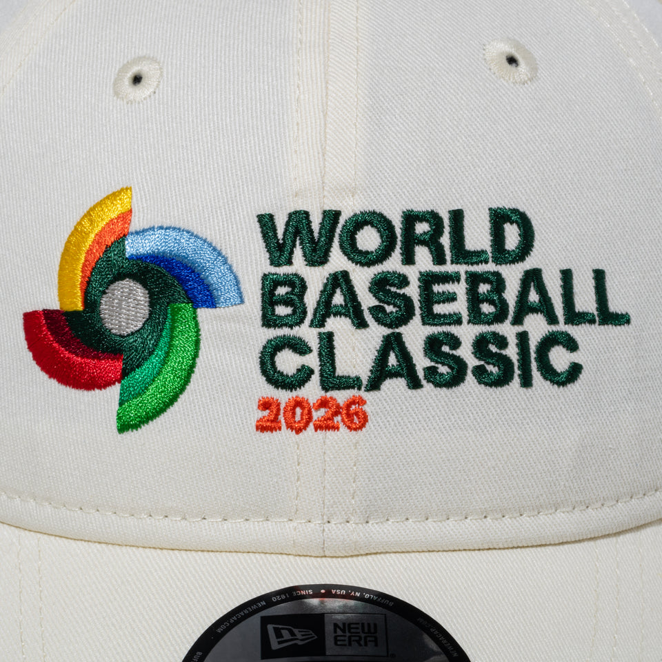 9TWENTY World Baseball Classic WBCロゴ クロームホワイト マルチ
