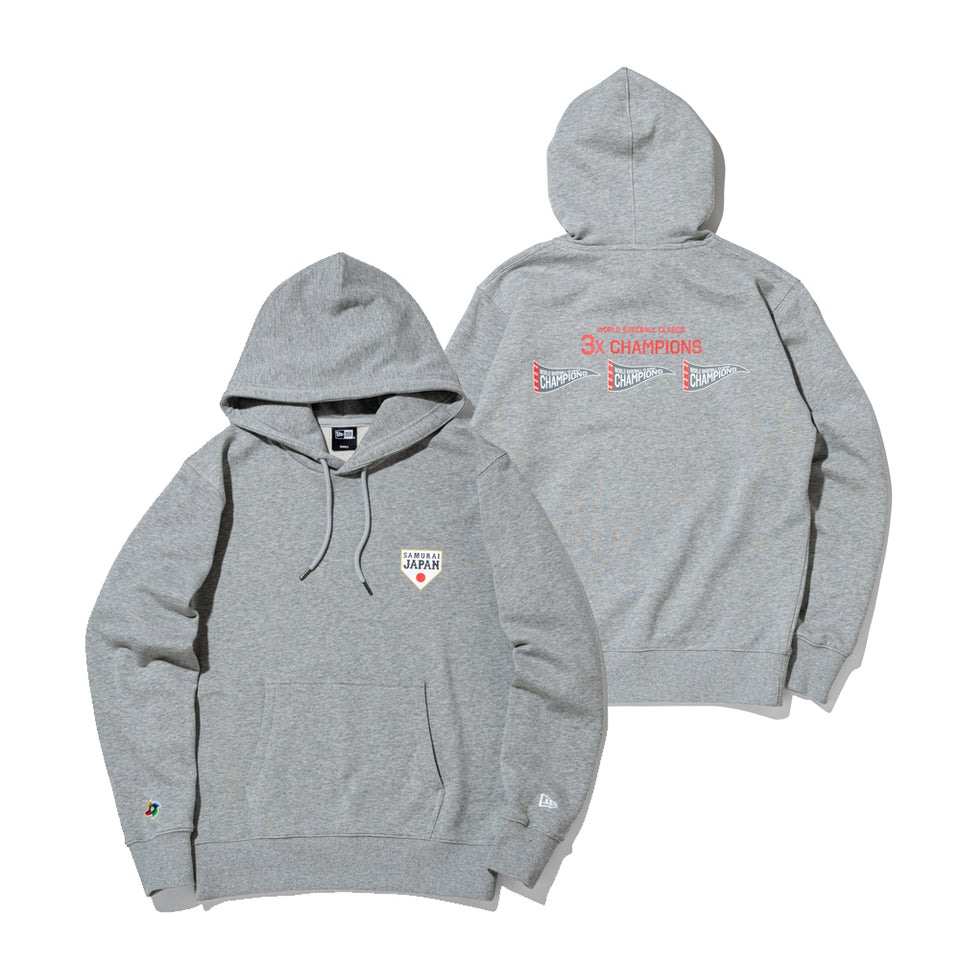 裏毛 スウェット プルオーバー フーディー World Baseball Classic 3X CHAMPION グレー
