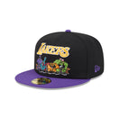 59FIFTY Space Jam スペース・ジャム ロサンゼルス・レイカーズ Monstars ブラック/パープル