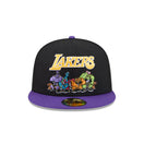 59FIFTY Space Jam スペース・ジャム ロサンゼルス・レイカーズ Monstars ブラック/パープル