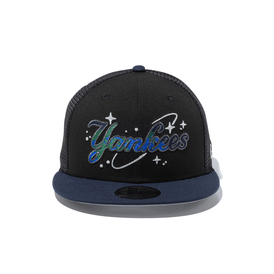 9FIFTY トラッカー Earth Day ニューヨーク・ヤンキース ブラック/ネイビー | NEW ERA ニューエラ公式オンラインストア