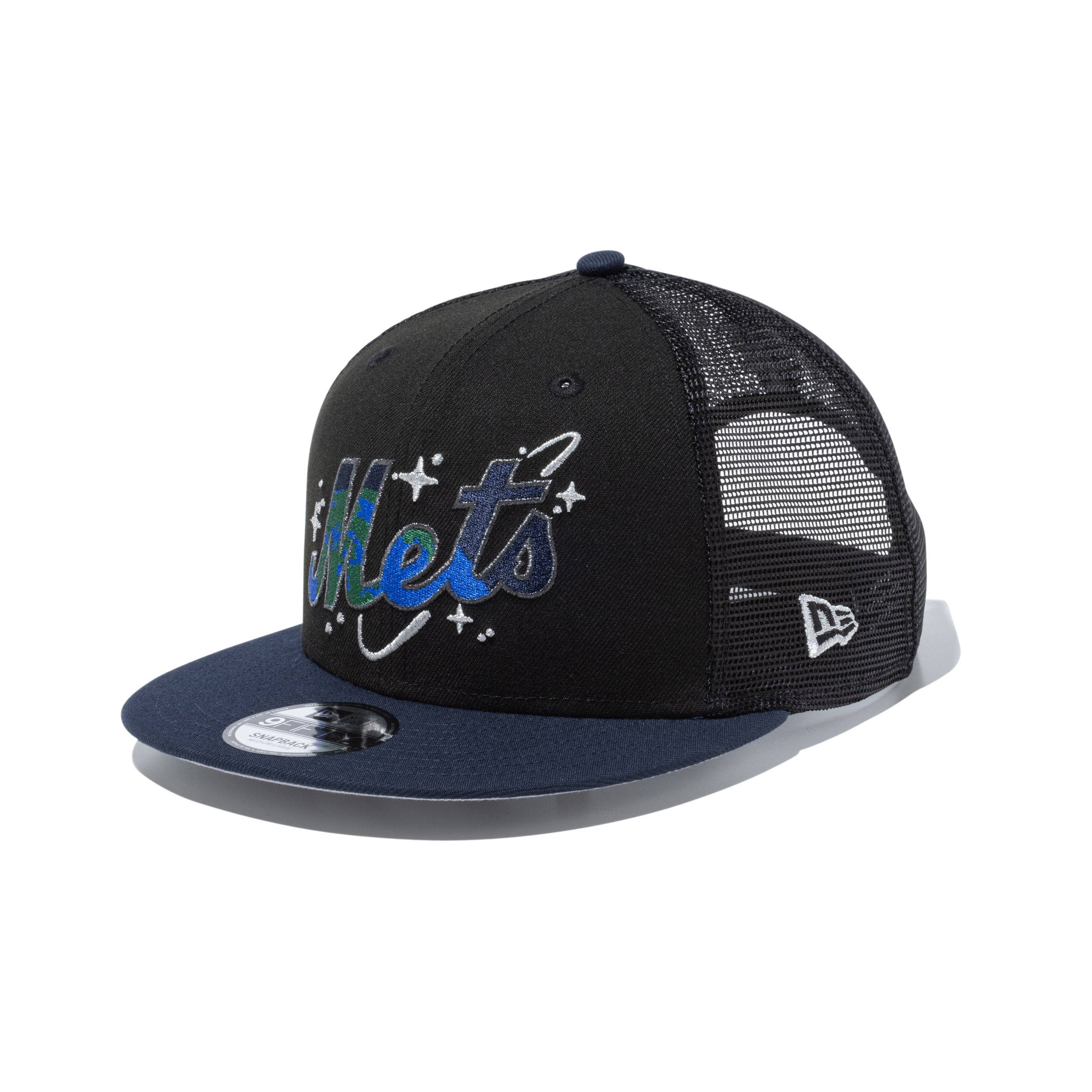 9FIFTY トラッカー Earth Day ニューヨーク・メッツ ブラック/ネイビー