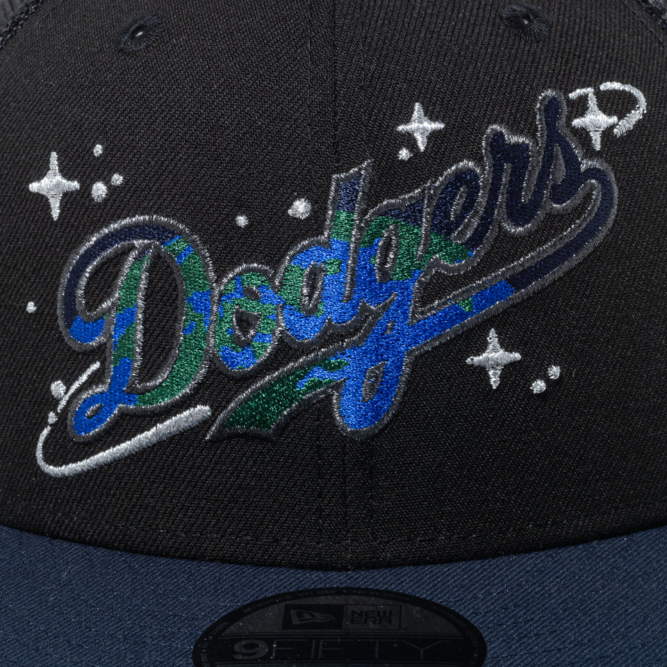 9FIFTY トラッカー Earth Day ロサンゼルス・ドジャース ブラック/ネイビー | NEW ERA ニューエラ公式オンラインストア