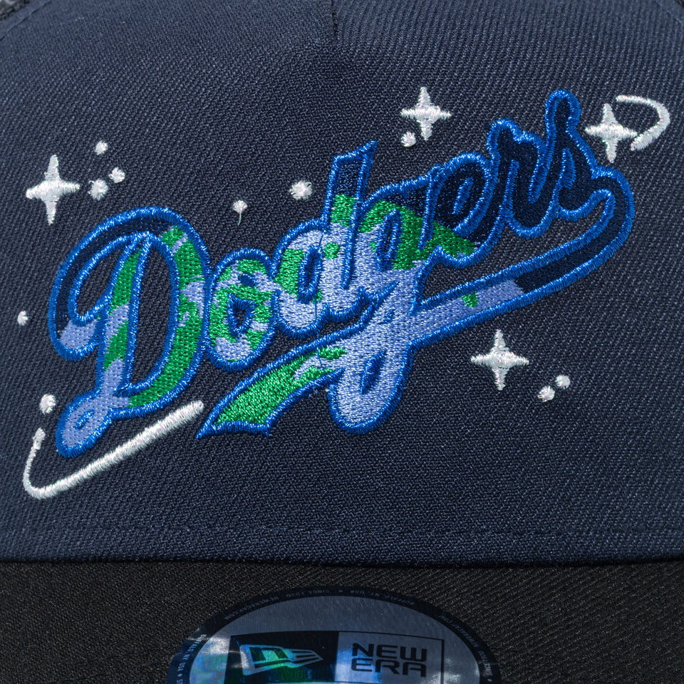 9FORTY A-Frame トラッカー Earth Day ロサンゼルス・ドジャース ネイビー/ブラック | NEW ERA ニューエラ公式オンラインストア