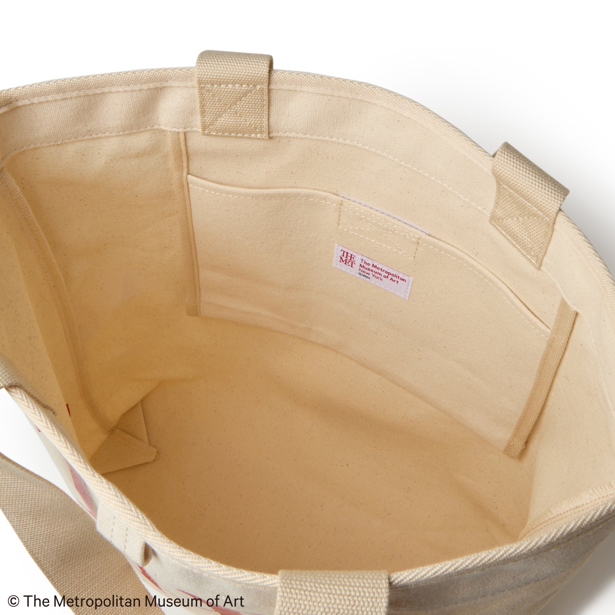 キャンバス トートバッグ 14L The Met アイボリー 2