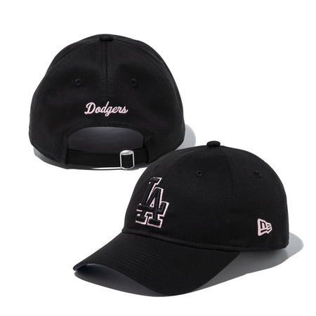 ニューエラ 夜桜 ブラックピンク M/L LA ドジャース 9TWENTY 9TWENTY Yozakura 夜桜 ロサンゼルス・ドジャース ブラック