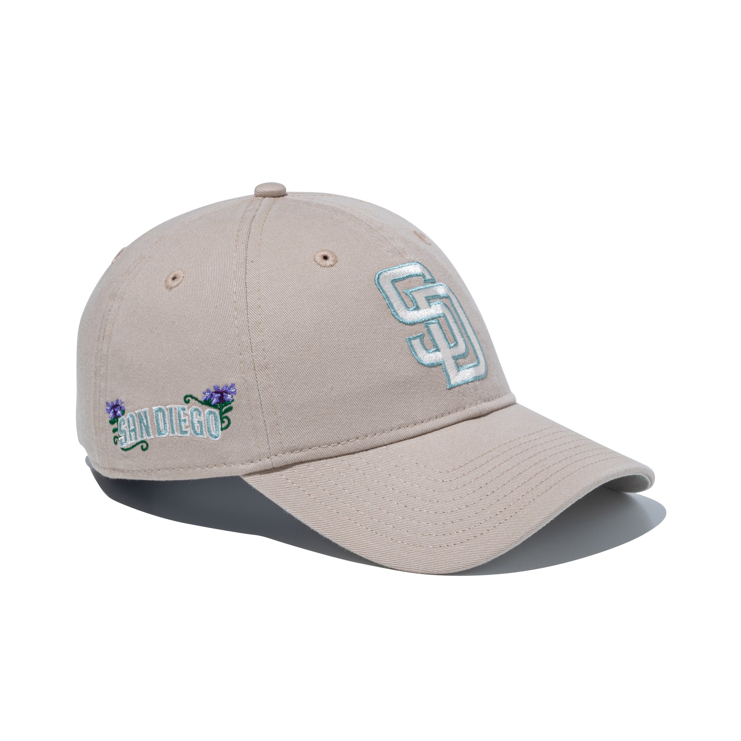 9TWENTY Spring Breeze サンディエゴ・パドレス ニューベージュ
