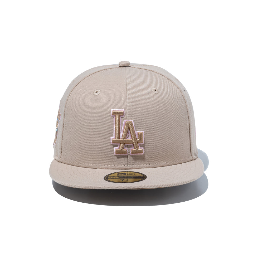 59FIFTY Spring Breeze ロサンゼルス・ドジャース ニューベージュ | NEW ERA ニューエラ公式オンラインストア