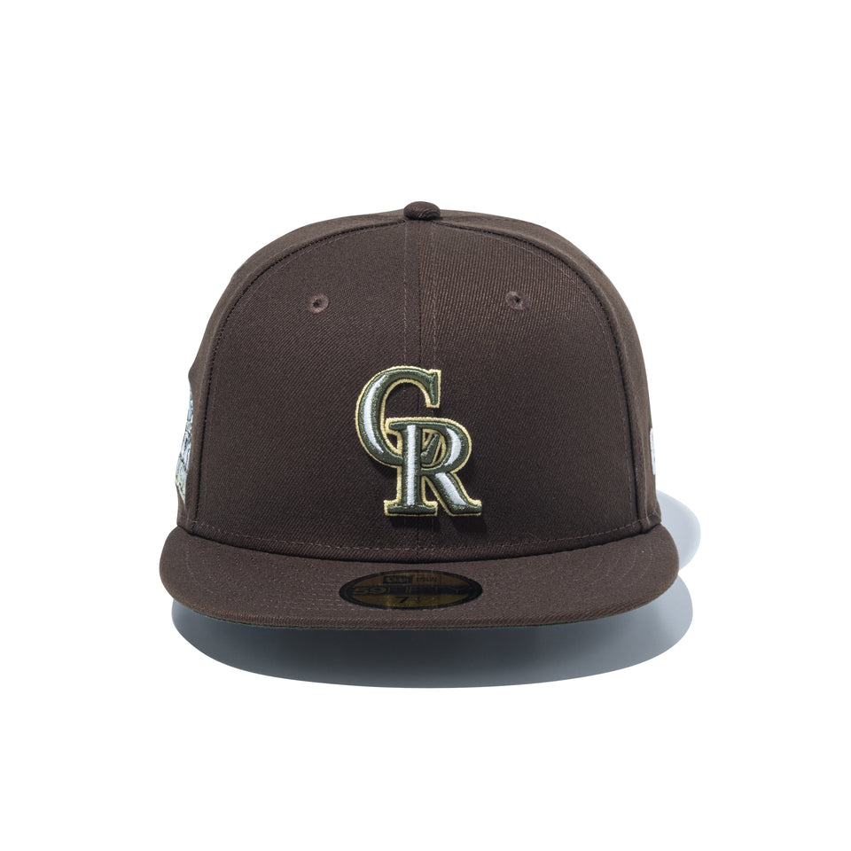 59FIFTY Spring Breeze コロラド・ロッキーズ ウォルナット | NEW ERA ニューエラ公式オンラインストア