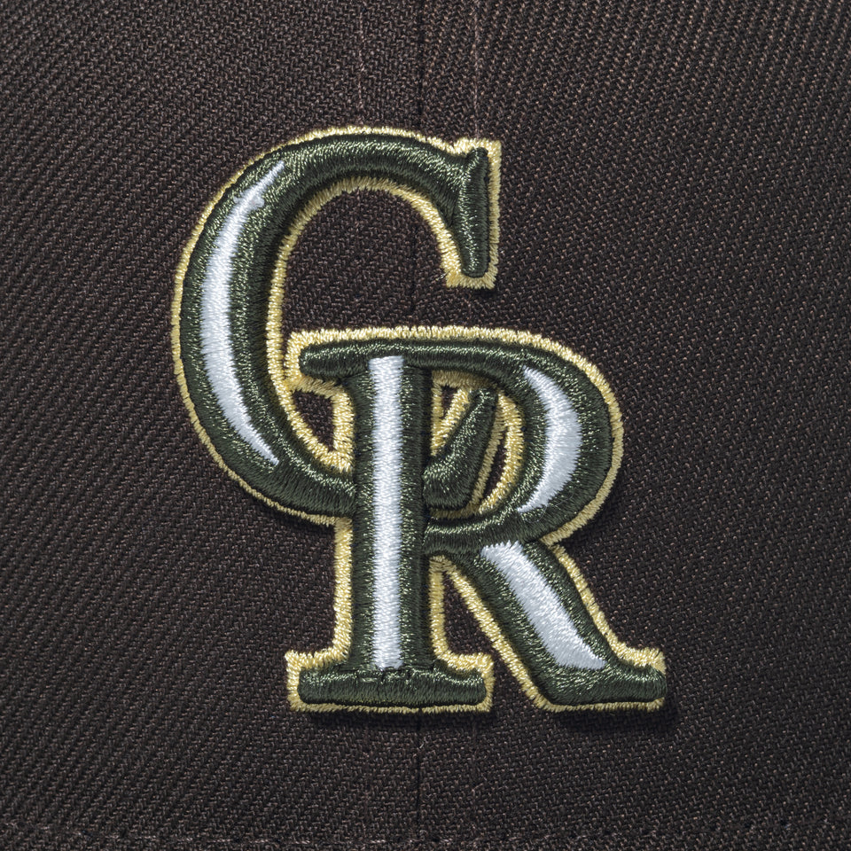 59FIFTY Spring Breeze コロラド・ロッキーズ ウォルナット | NEW ERA ニューエラ公式オンラインストア