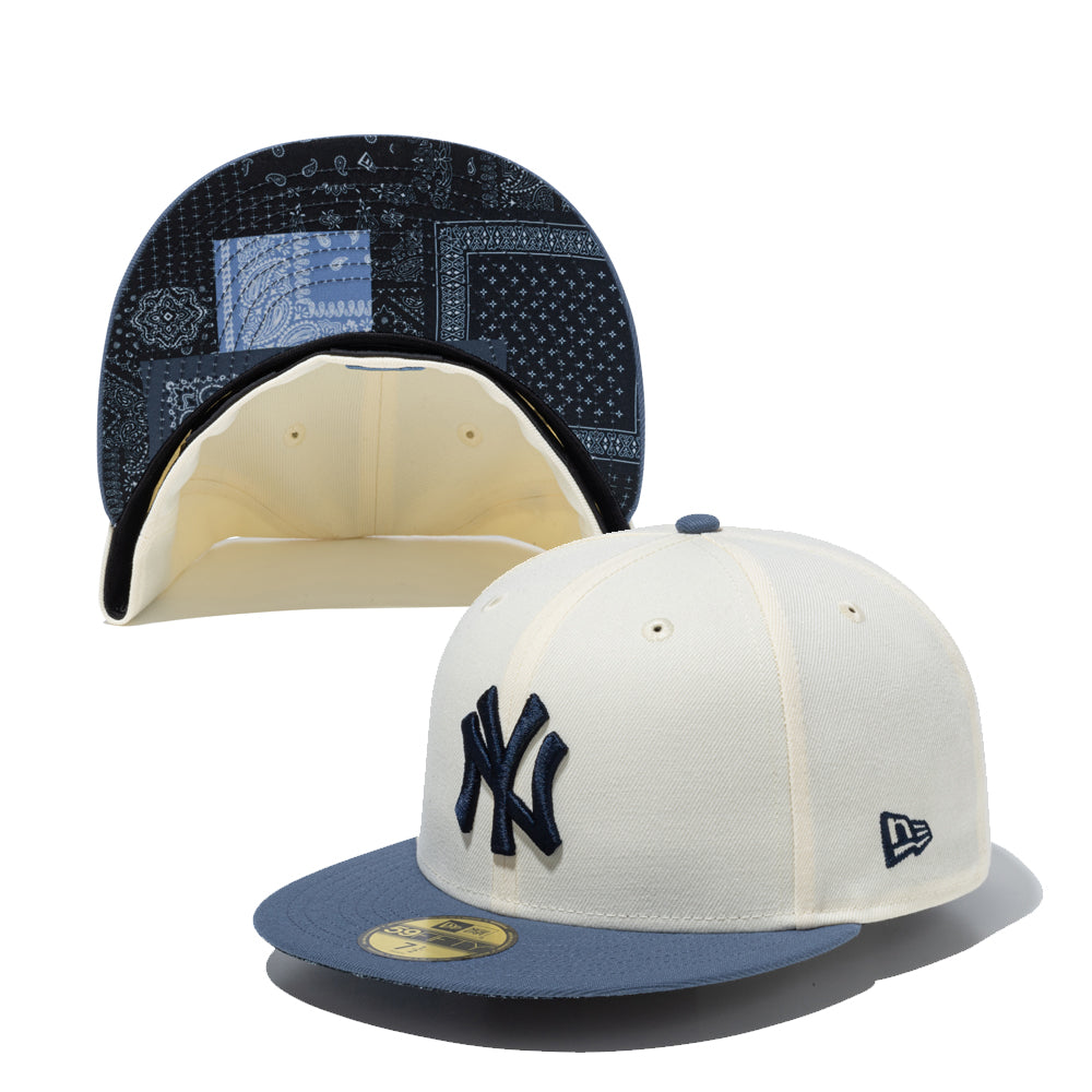 59FIFTY Paisley ペイズリー ニューヨーク・ヤンキース クローム
