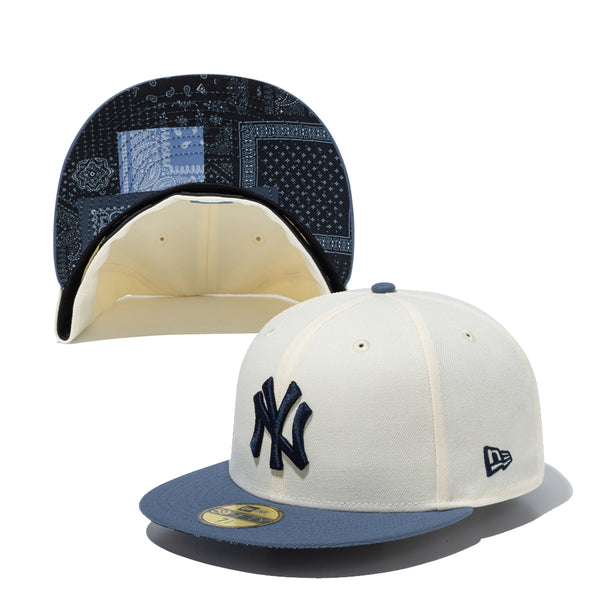 59FIFTY Paisley ペイズリー ニューヨーク・ヤンキース クローム