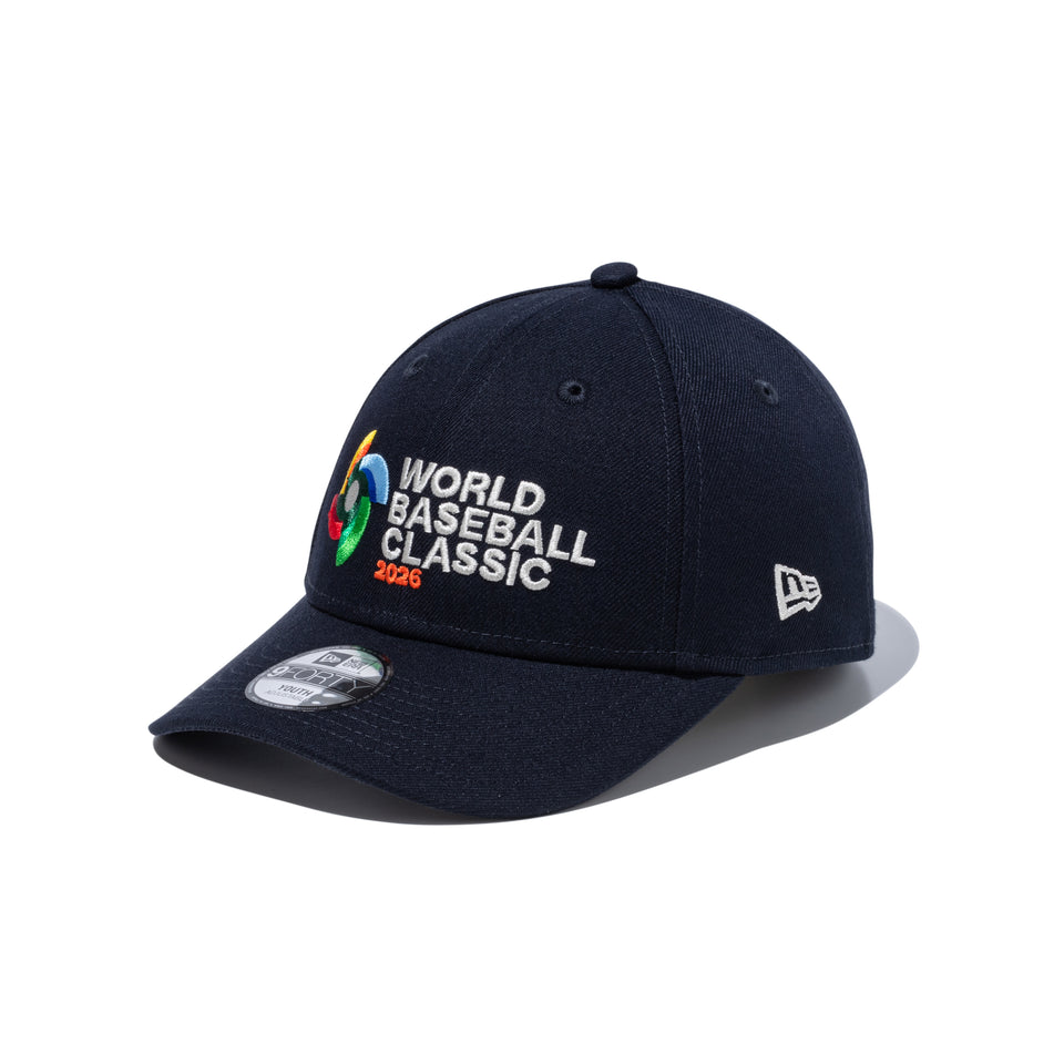 キッズ Youth 9FORTY World Baseball Classic WBCロゴ ネイビー マルチ
