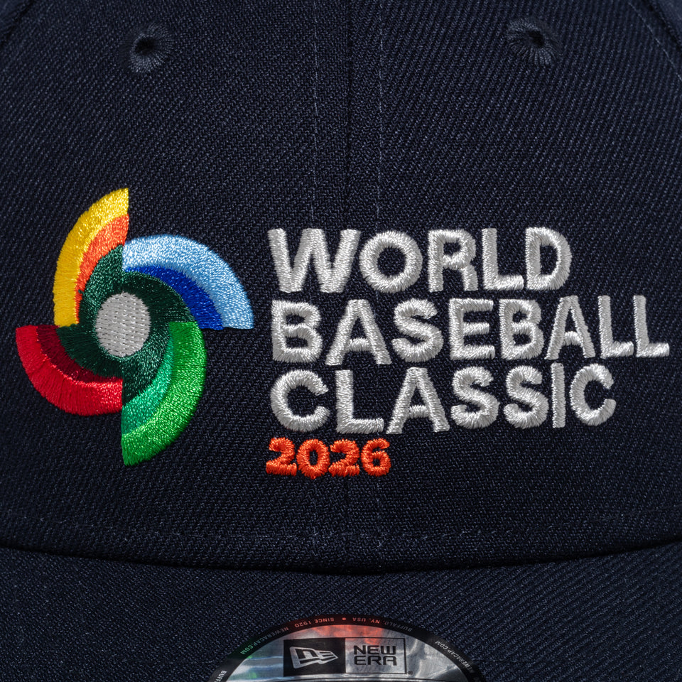 キッズ Youth 9FORTY World Baseball Classic WBCロゴ ネイビー マルチ