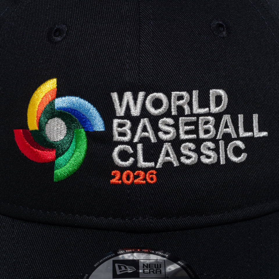 9TWENTY World Baseball Classic WBCロゴ ブラック マルチ