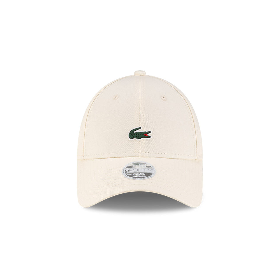 Women's 9FORTY LACOSTE ラコステ クリーム | NEW ERA ニューエラ公式オンラインストア