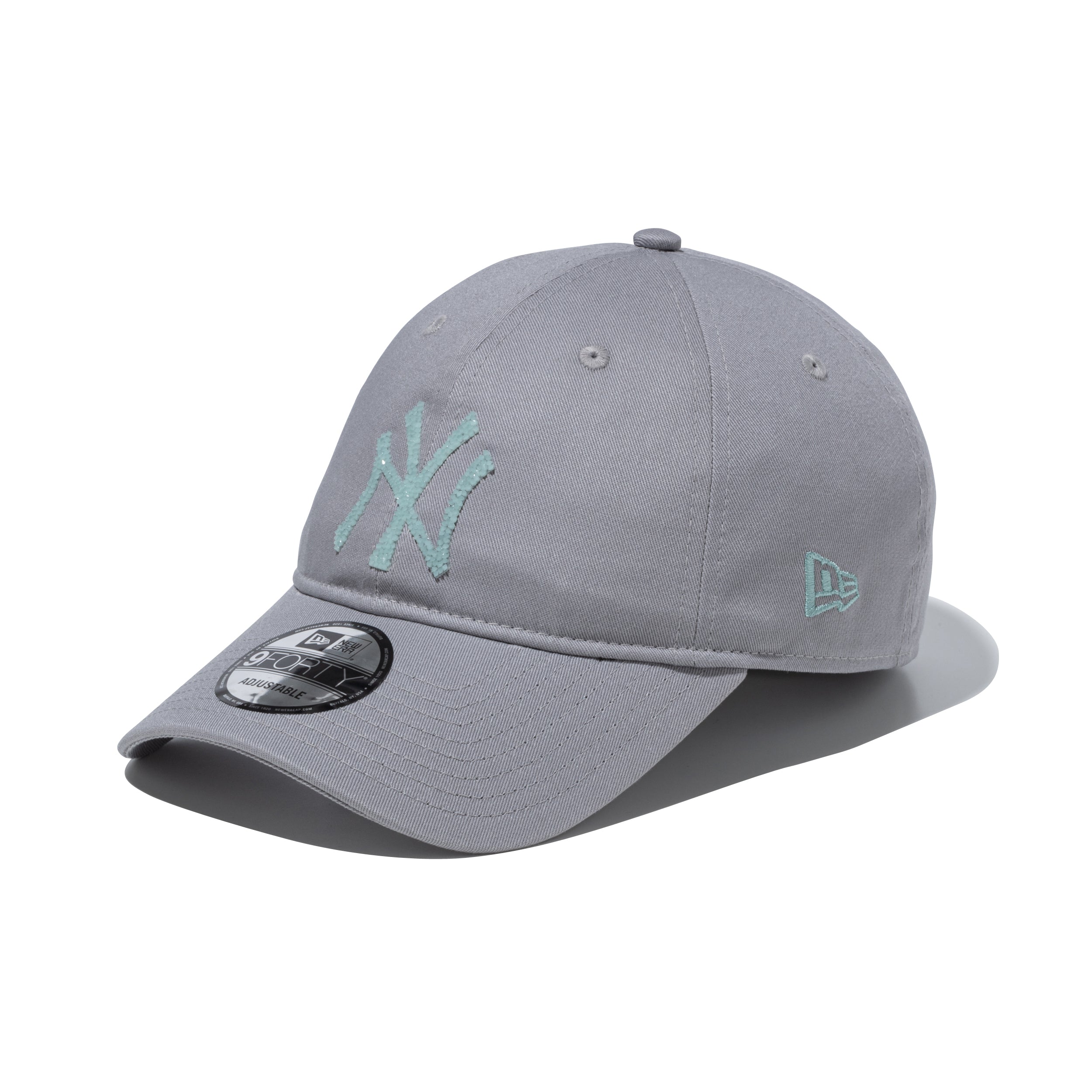 ☆新品未使用☆　制帽　グレー 9FORTY アンストラクチャード Unstructured Beads Logo ビーズロゴ