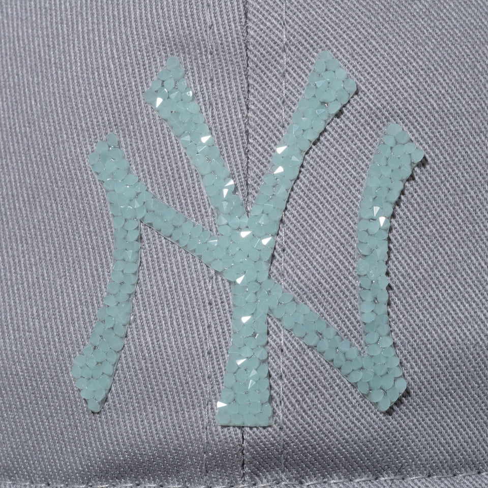 9FORTY アンストラクチャード Unstructured Beads Logo ビーズロゴ ニューヨーク・ヤンキース ソフトブルー | NEW ERA ニューエラ公式オンラインストア