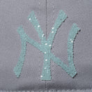 9FORTY アンストラクチャード Unstructured Beads Logo ビーズロゴ ニューヨーク・ヤンキース ソフトブルー | NEW ERA ニューエラ公式オンラインストア