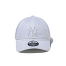 9FORTY アンストラクチャード Unstructured Beads Logo ビーズロゴ ニューヨーク・ヤンキース ホワイト | NEW ERA ニューエラ公式オンラインストア