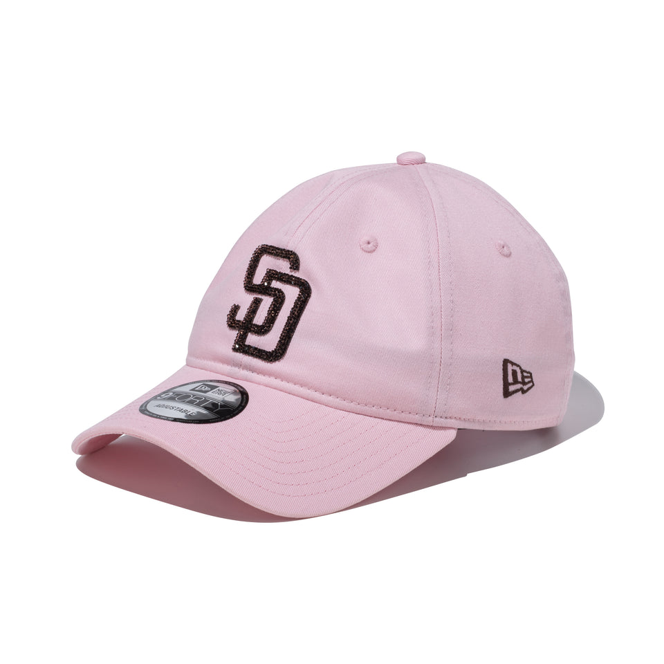 9FORTY アンストラクチャード Unstructured Beads Logo ビーズロゴ サンディエゴ・パドレス ピンク | NEW ERA ニューエラ公式オンラインストア