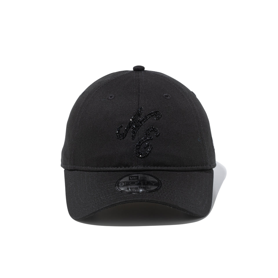 9FORTY アンストラクチャード Unstructured Beads Logo ビーズロゴ クラシックロゴ ブラック | NEW ERA ニューエラ公式オンラインストア