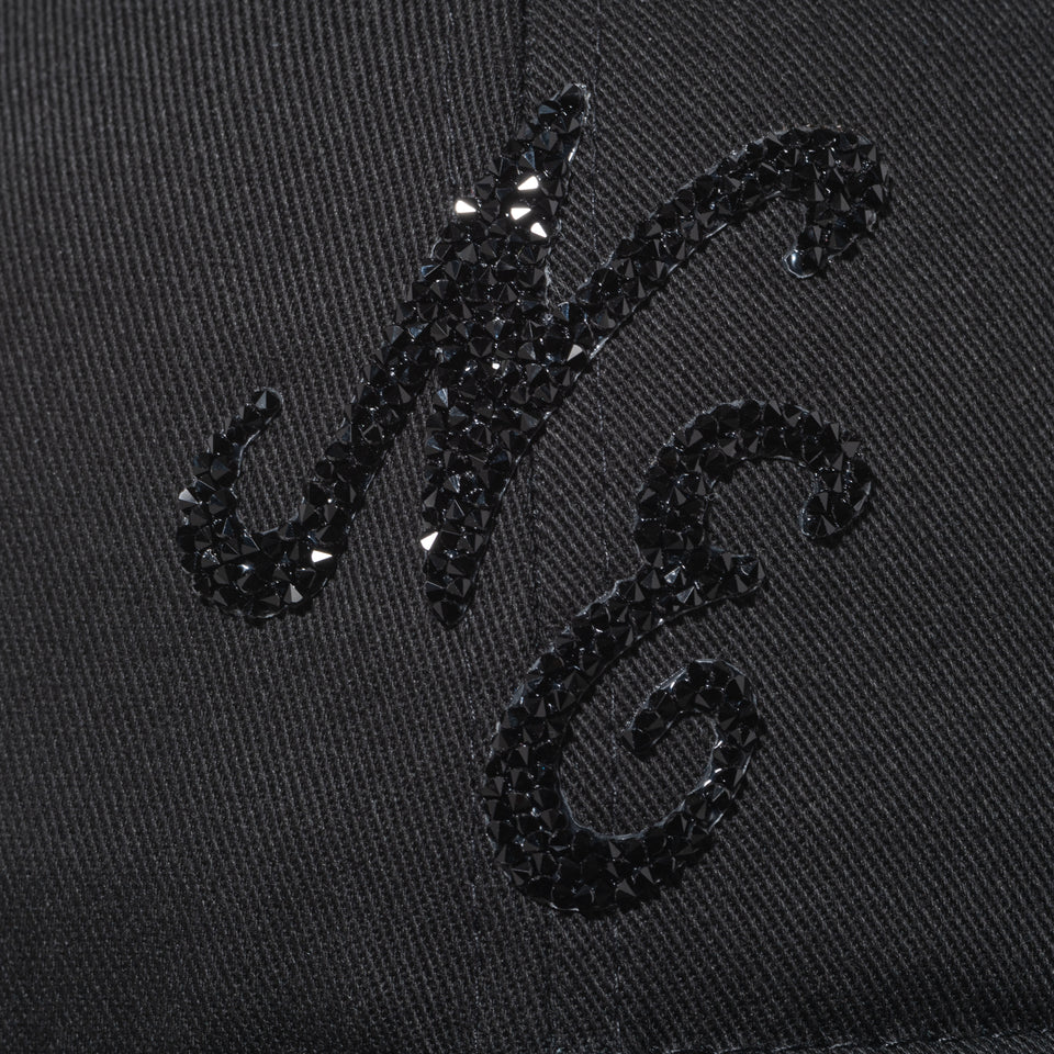 9FORTY アンストラクチャード Unstructured Beads Logo ビーズロゴ クラシックロゴ ブラック | NEW ERA ニューエラ公式オンラインストア