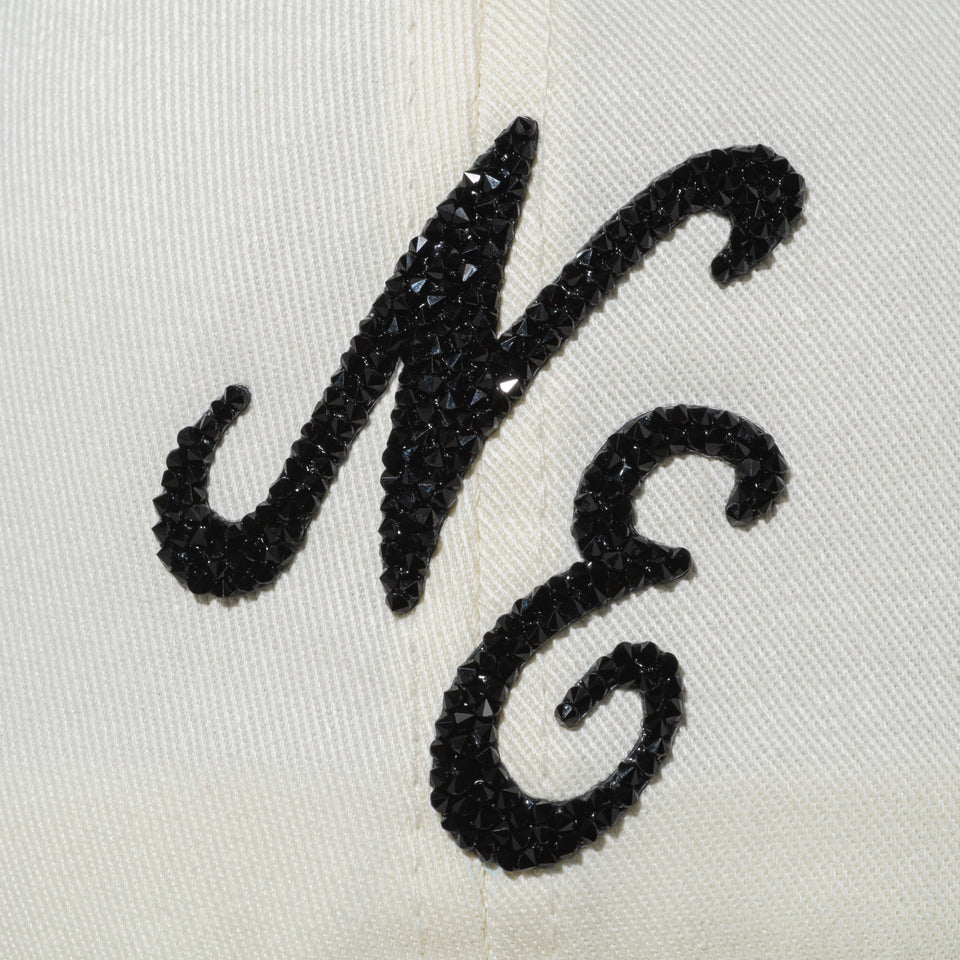9FORTY アンストラクチャード Unstructured Beads Logo ビーズロゴ クラシックロゴ クロームホワイト | NEW ERA ニューエラ公式オンラインストア