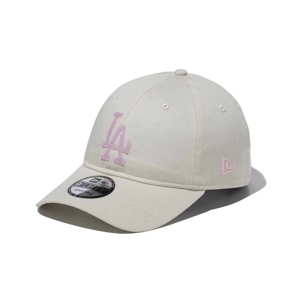 9FORTY アンストラクチャード Unstructured Beads Logo ビーズロゴ ロサンゼルス・ドジャース アイボリー | NEW ERA ニューエラ公式オンラインストア