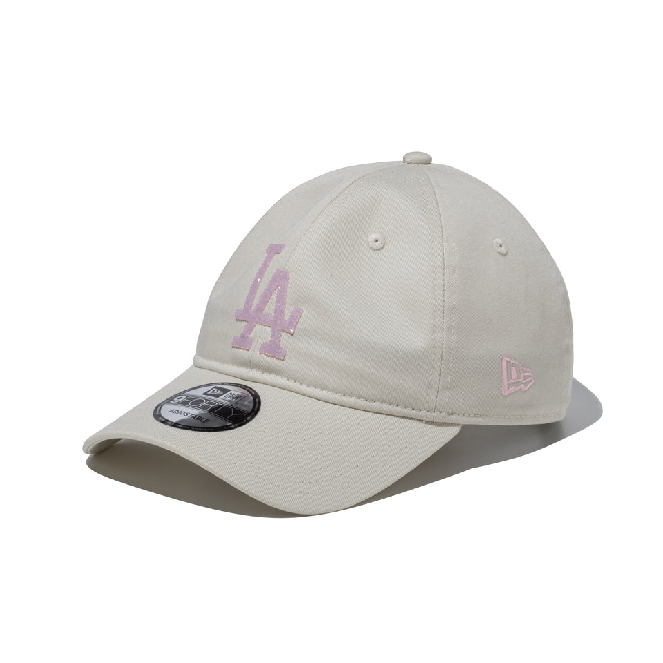 9FORTY アンストラクチャード Unstructured Beads Logo ビーズロゴ ロサンゼルス・ドジャース アイボリー | NEW ERA ニューエラ公式オンラインストア