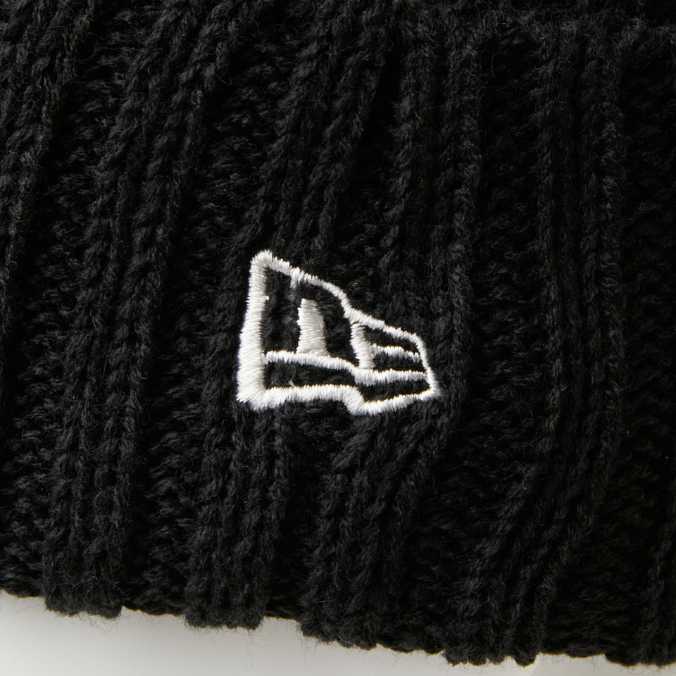 リブ カフニット Whole Garment ブラック | NEW ERA ニューエラ公式オンラインストア
