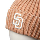 リブ カフニット MLB Italian Wash サンディエゴ・パドレス ベージュ | NEW ERA ニューエラ公式オンラインストア