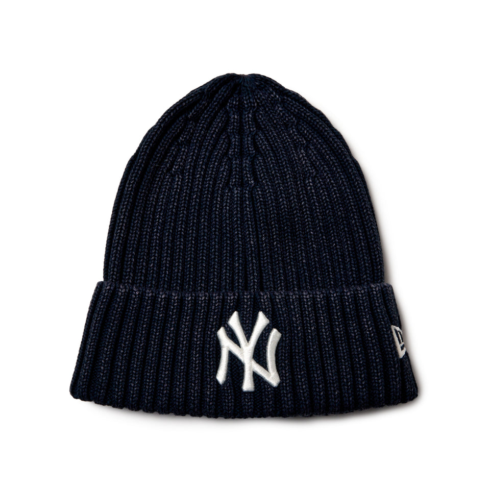 リブ カフニット MLB Italian Wash ニューヨーク・ヤンキース ネイビー | NEW ERA ニューエラ公式オンラインストア