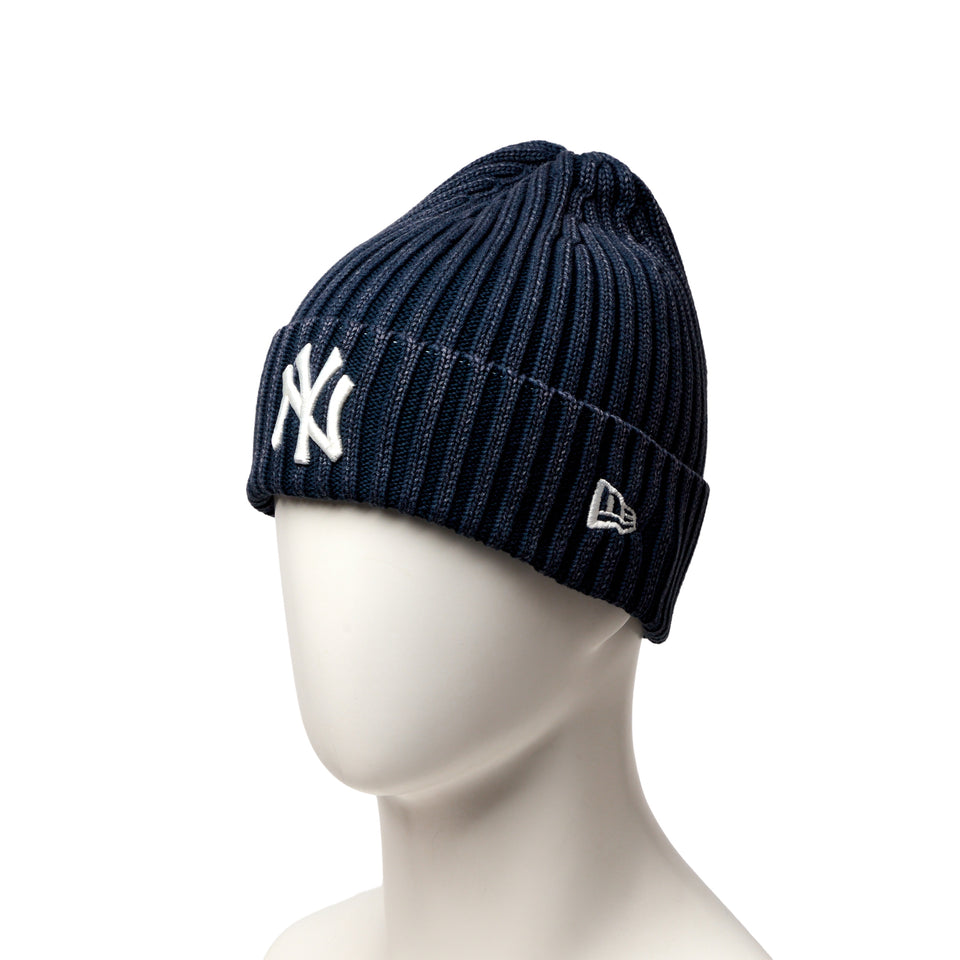リブ カフニット MLB Italian Wash ニューヨーク・ヤンキース ネイビー | NEW ERA ニューエラ公式オンラインストア