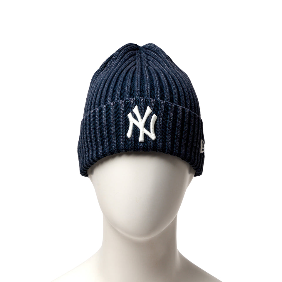 リブ カフニット MLB Italian Wash ニューヨーク・ヤンキース ネイビー | NEW ERA ニューエラ公式オンラインストア