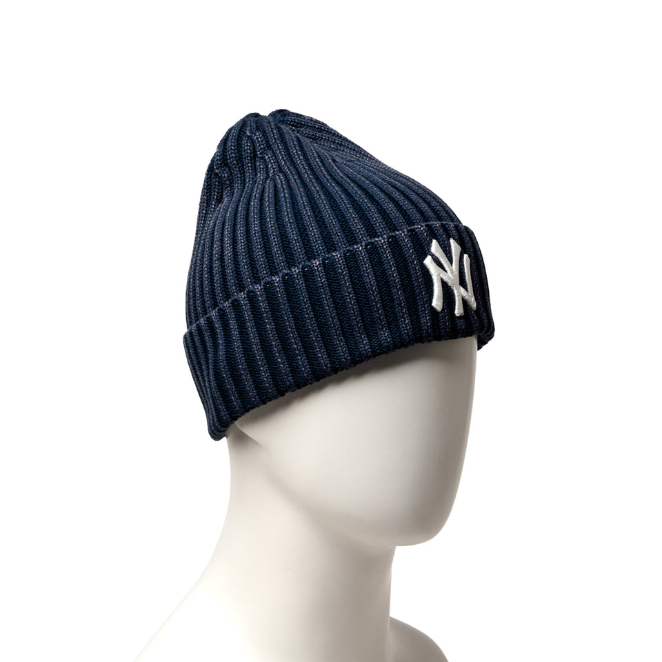 リブ カフニット MLB Italian Wash ニューヨーク・ヤンキース ネイビー | NEW ERA ニューエラ公式オンラインストア