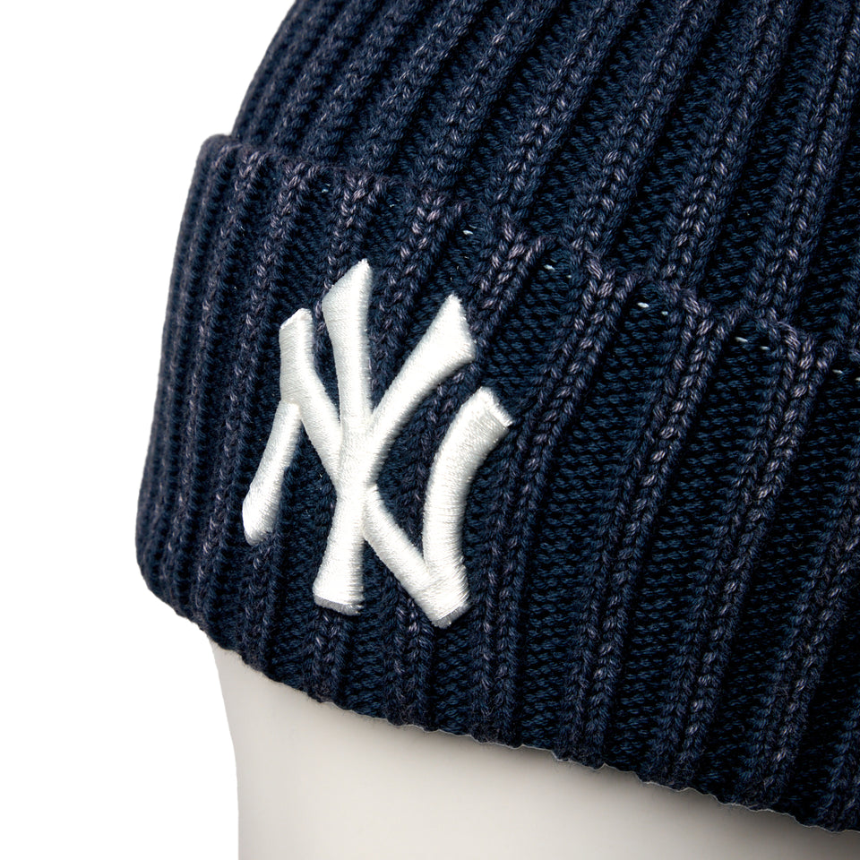 リブ カフニット MLB Italian Wash ニューヨーク・ヤンキース ネイビー | NEW ERA ニューエラ公式オンラインストア