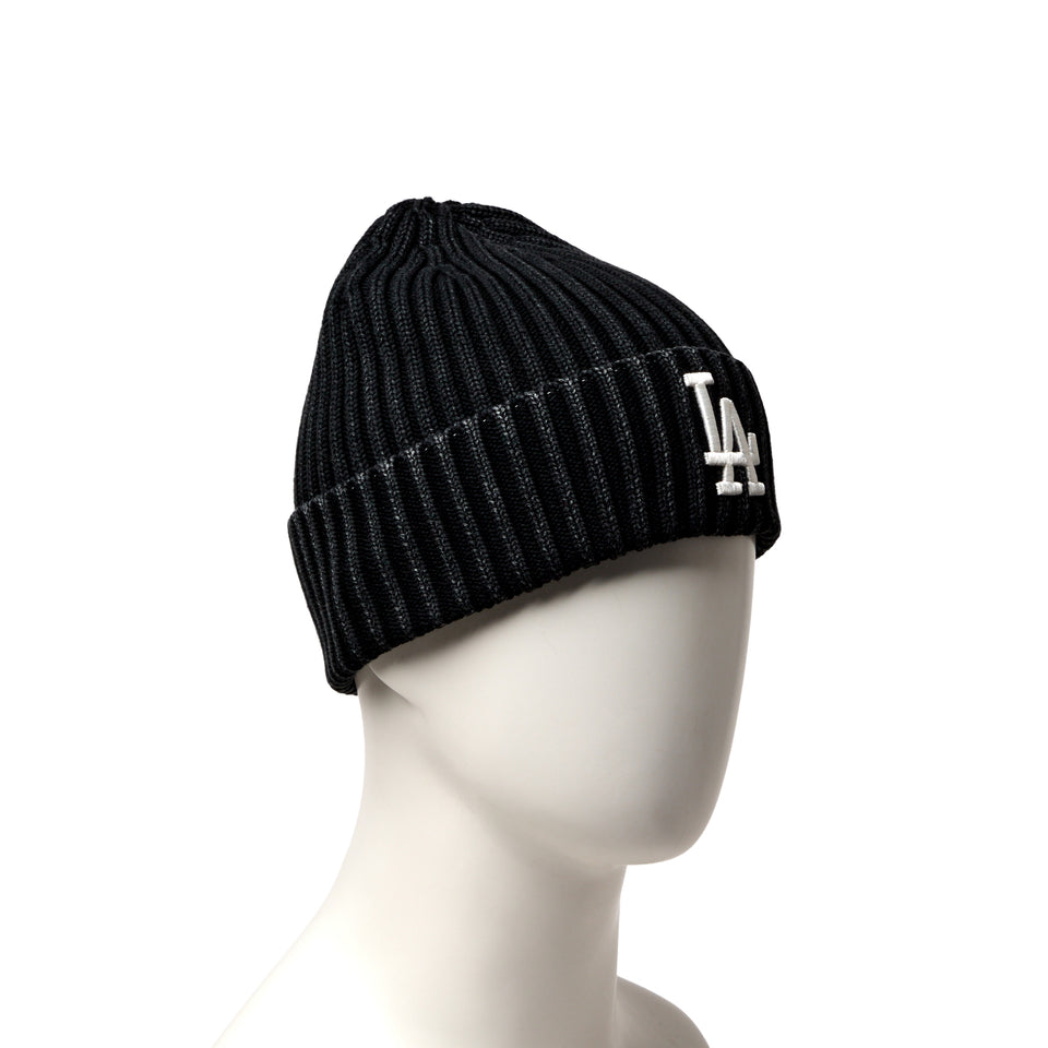 リブ カフニット MLB Italian Wash ロサンゼルス・ドジャース ブラック | NEW ERA ニューエラ公式オンラインストア