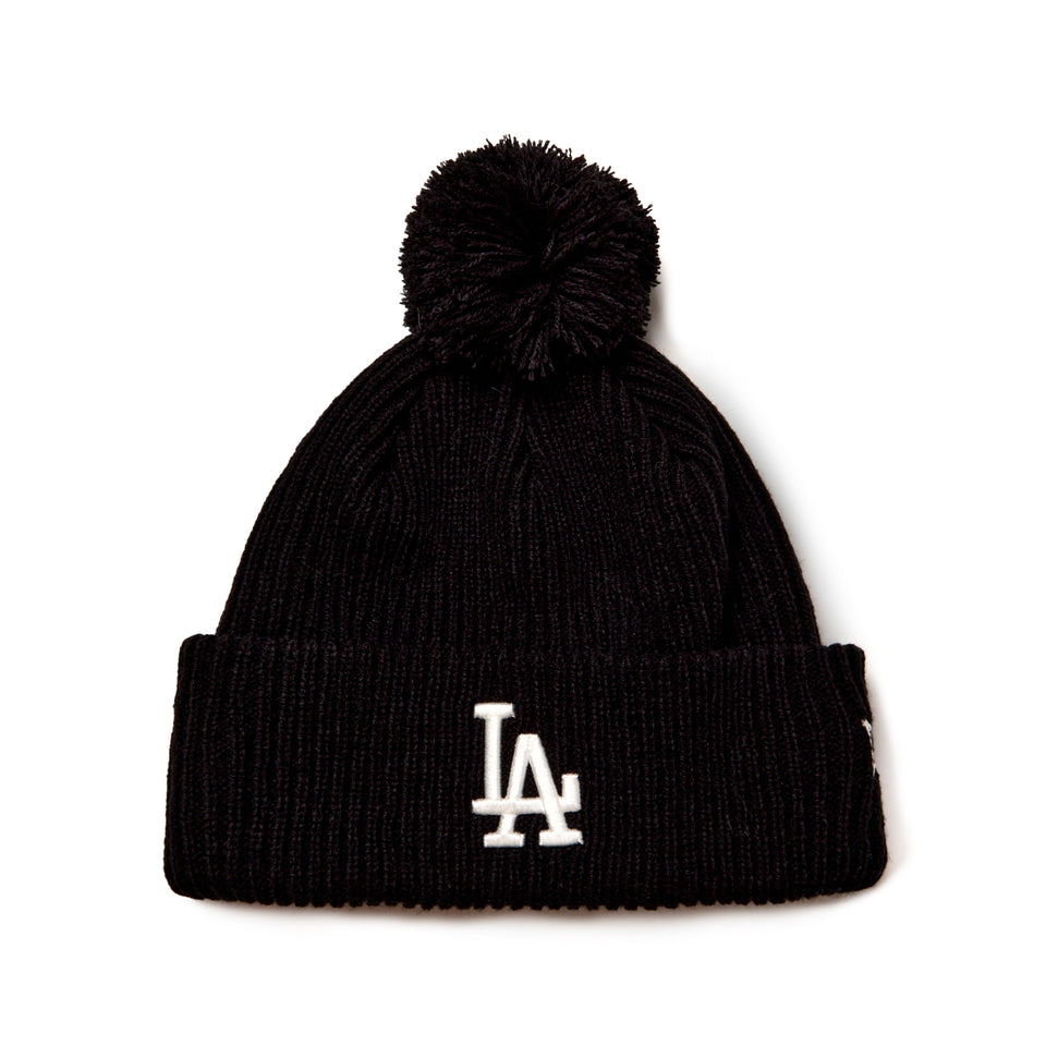 ポンポン リブニット ロサンゼルス・ドジャース ブラック | NEW ERA ニューエラ公式オンラインストア